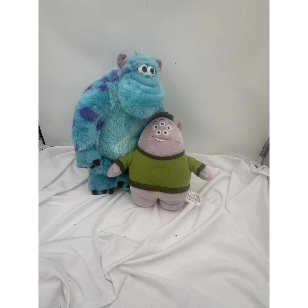 Disney Store Original Squishy And Sully Plush Monster Inc Disyana‎ Kid Core